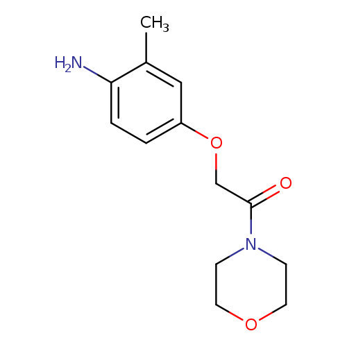 [2-Methyl-4-(2-morpholin-4-yl-2-oxoethoxy)phenyl]amine