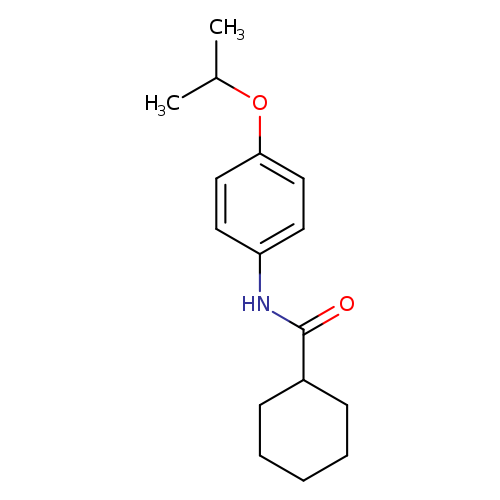 N-(4-isopropoxyphenyl)cyclohexanecarboxamide