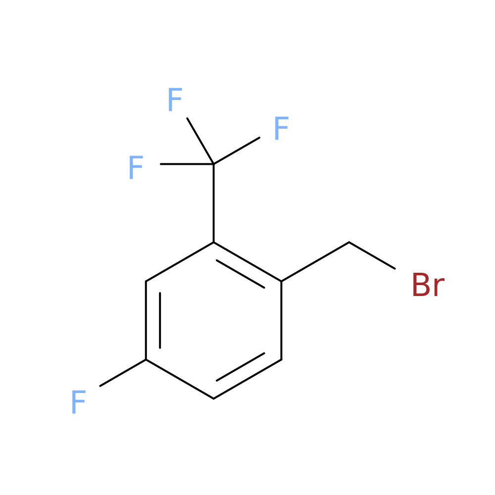 1-(Bromomethyl)-4-fluoro-2-(trifluoromethyl)benzene