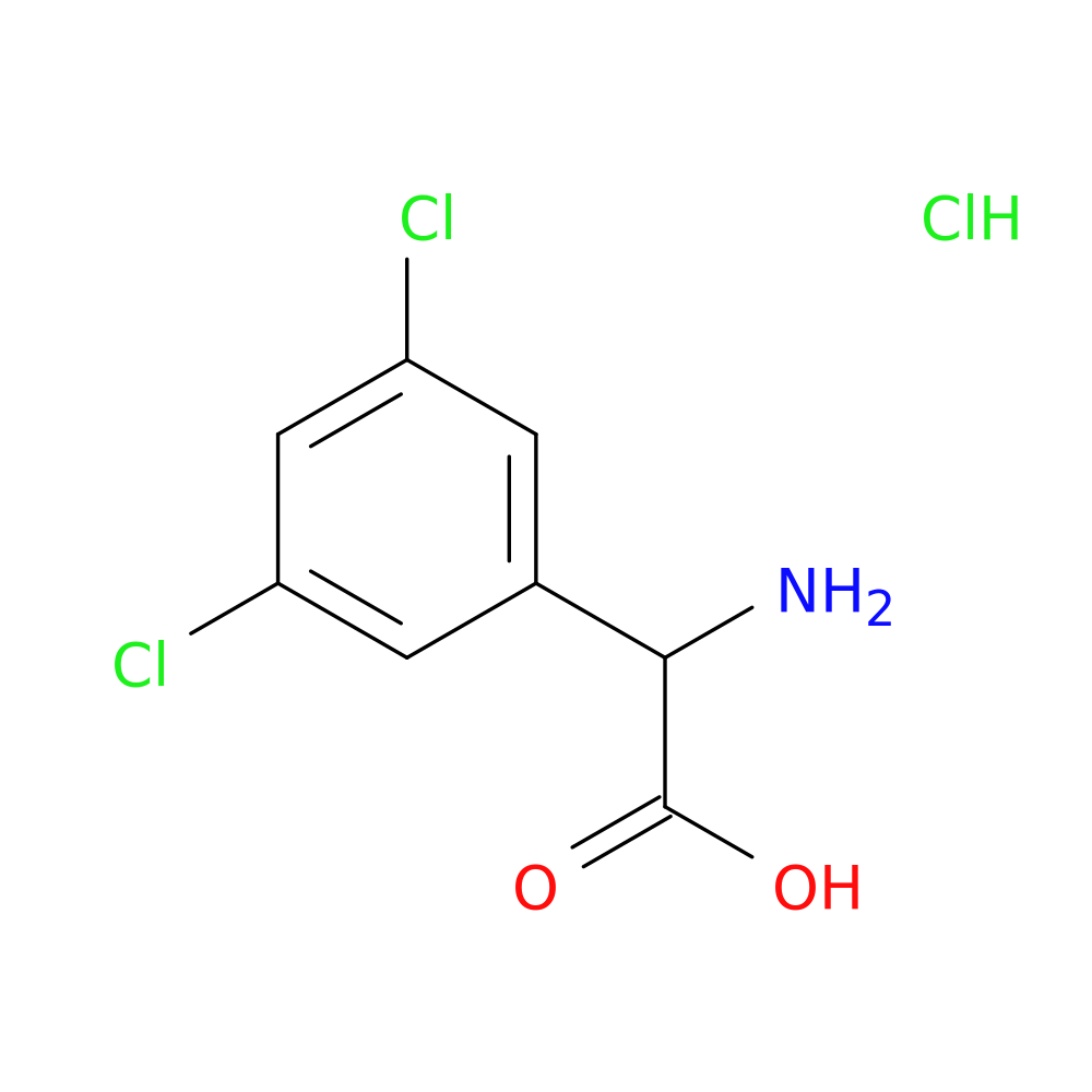 2-Amino-2-(3,5-dichlorophenyl)acetic acid hydrochloride
