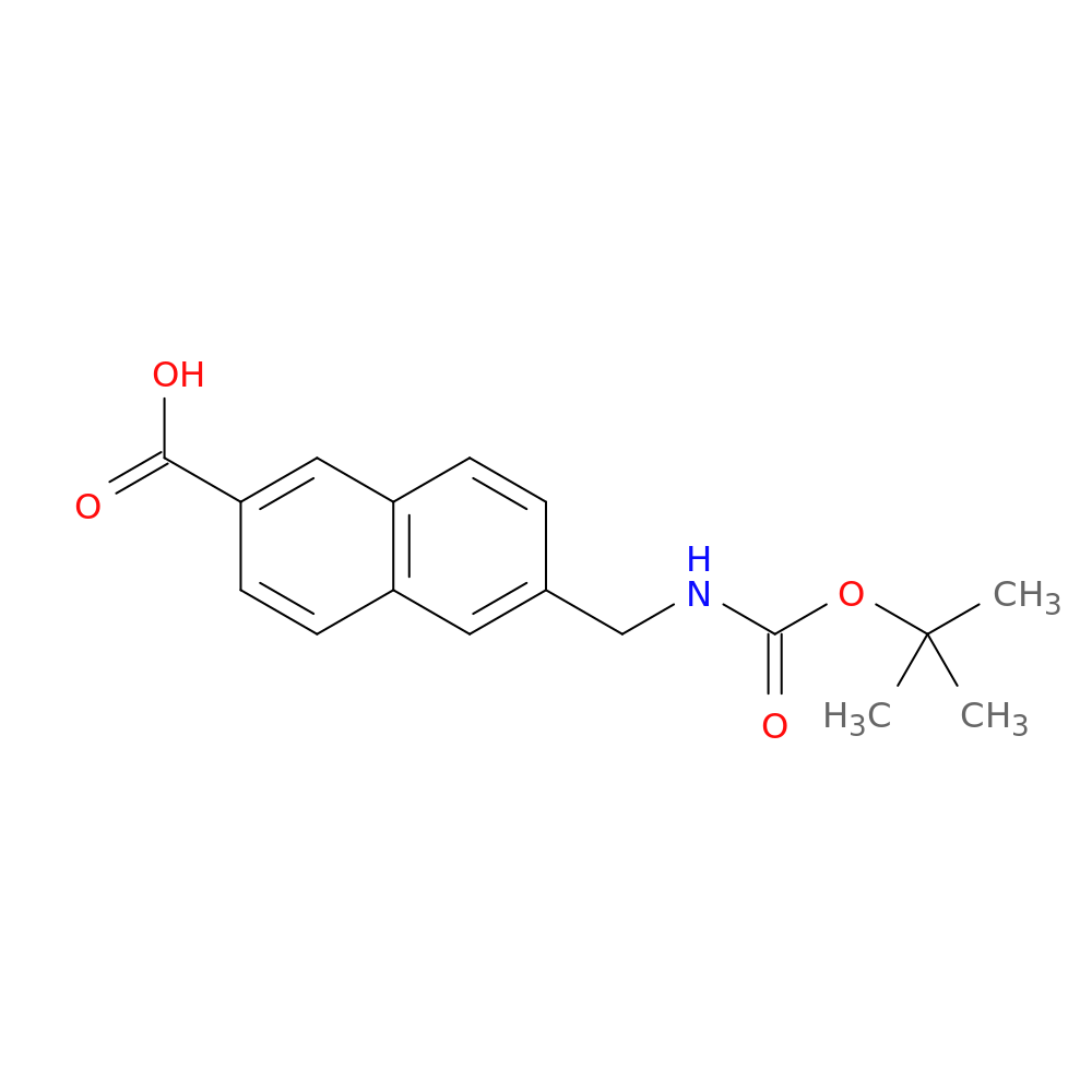 6-({[(tert-butoxy)carbonyl]amino}methyl)naphthalene-2-carboxylic acid