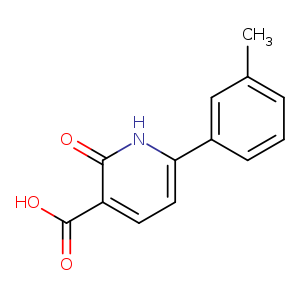 2-Oxo-6-(m-tolyl)-1,2-dihydropyridine-3-carboxylic acid