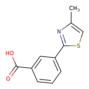 3-(4-Methyl-1,3-thiazol-2-yl)benzoic acid