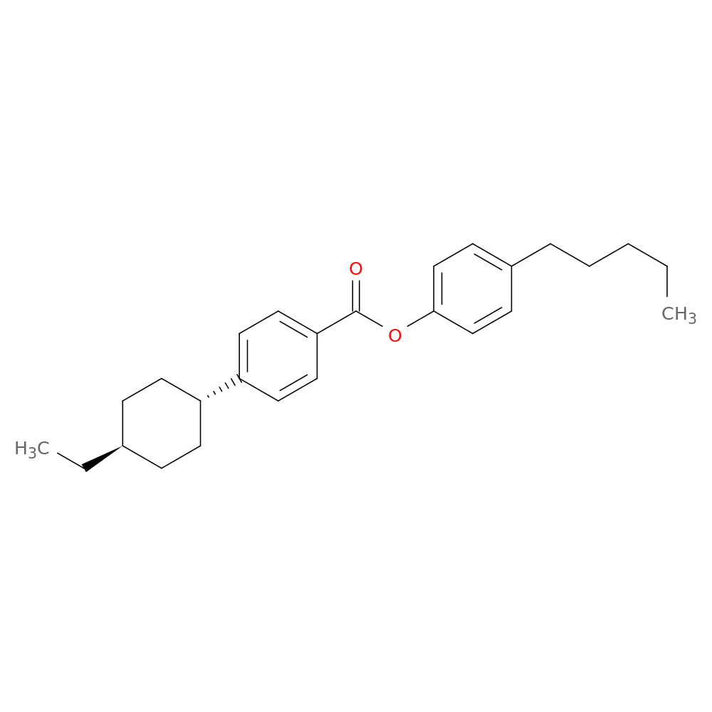 Benzoic acid, 4-(trans-4-ethylcyclohexyl)-, 4-pentylphenyl ester