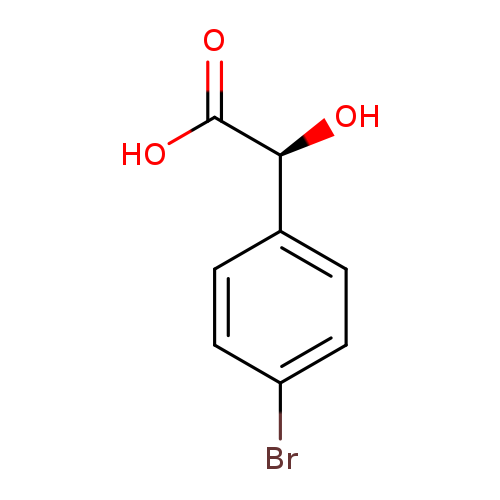 Benzeneacetic acid, 4-bromo-a-hydroxy-, (aS)-