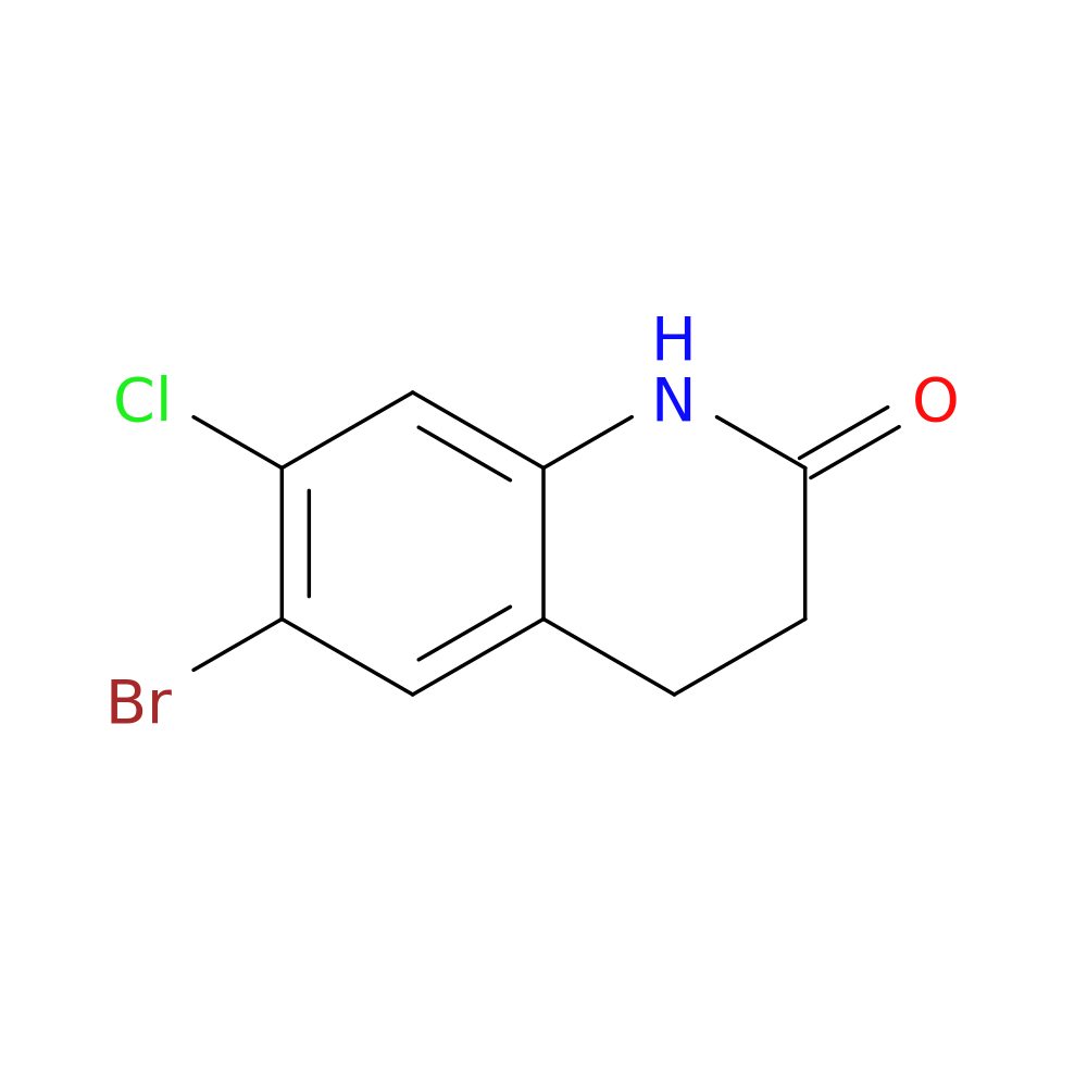 6-Bromo-7-chloro-3,4-dihydroquinolin-2(1H)-one