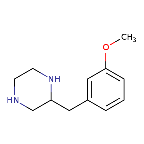 2-[(3-methoxyphenyl)methyl]piperazine