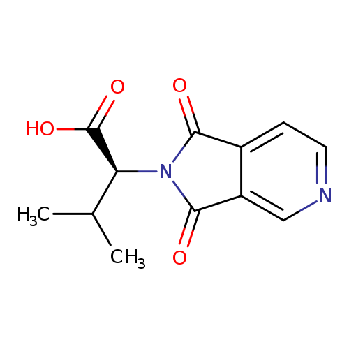 (2S)-2-(1,3-Dioxo-1,3-dihydro-2H-pyrrolo[3,4-c]-pyridin-2-yl)-3-methylbutanoic acid