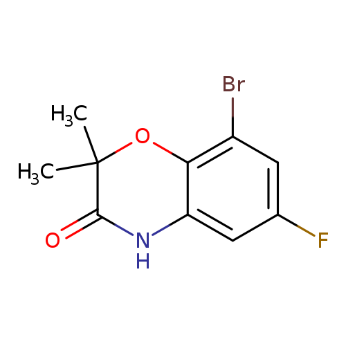 8-Bromo-6-fluoro-2,2-dimethyl-4H-1,4-benzoxazin-3-one