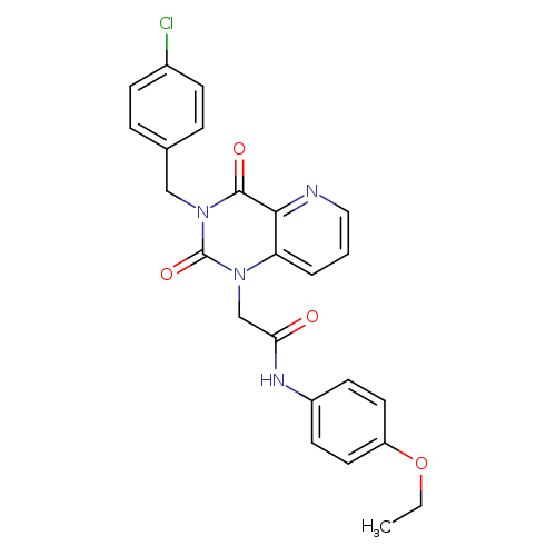 2-{3-[(4-chlorophenyl)methyl]-2,4-dioxo-1H,2H,3H,4H-pyrido[3,2-d]pyrimidin-1-yl}-N-(4-ethoxyphenyl)acetamide