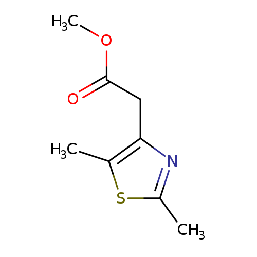 4-Thiazoleacetic acid, 2,5-dimethyl-, methyl ester