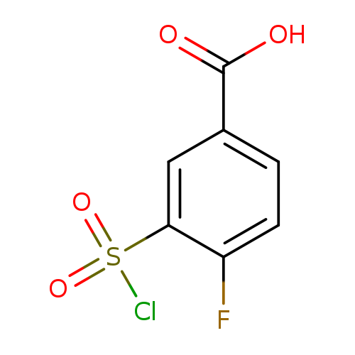 3-Chlorosulfonyl-4-fluorobenzoic acid
