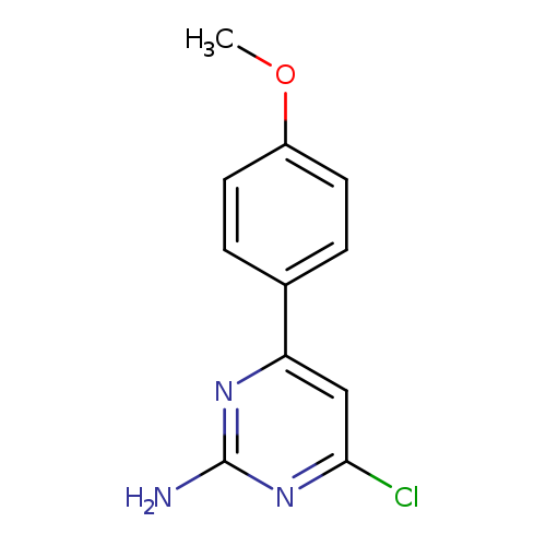 2-Amino-4-chloro-6-(4-methoxyphenyl)pyrimidine
