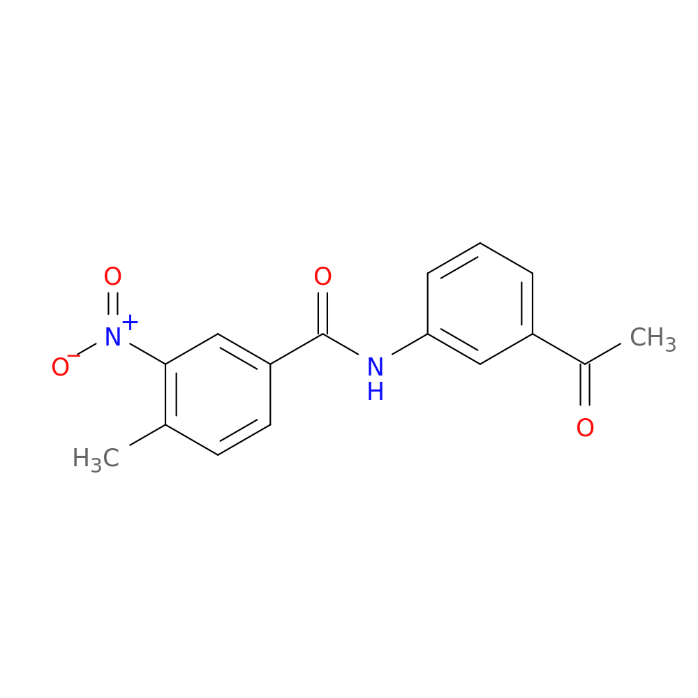 N-(3-Acetylphenyl)-4-methyl-3-nitrobenzamide