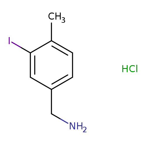 1-(3-iodo-4-methylphenyl)methanamine hydrochloride