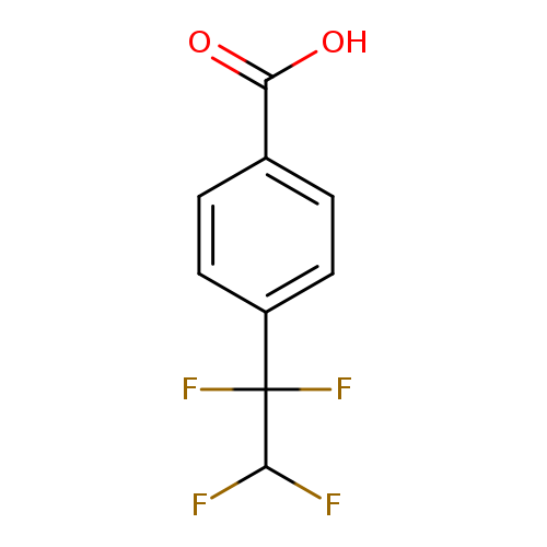 4-(1,1,2,2-tetrafluoroethyl)benzoic acid