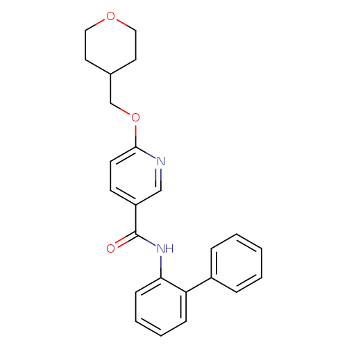 N-{[1,1'-biphenyl]-2-yl}-6-[(oxan-4-yl)methoxy]pyridine-3-carboxamide