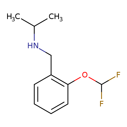 {[2-(difluoromethoxy)phenyl]methyl}(propan-2-yl)amine