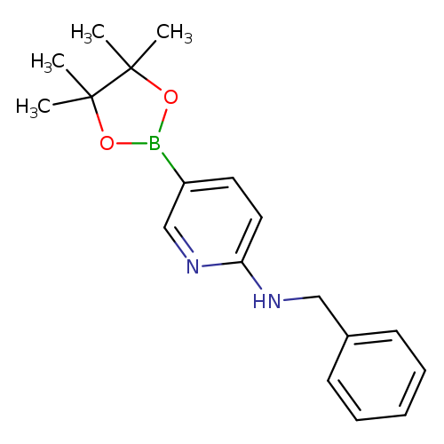 2-(BENZYLAMINO)PYRIDINE-5-BORONIC ACID PINACOL ESTER