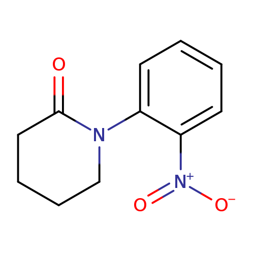 2-Piperidinone, 1-(2-nitrophenyl)-