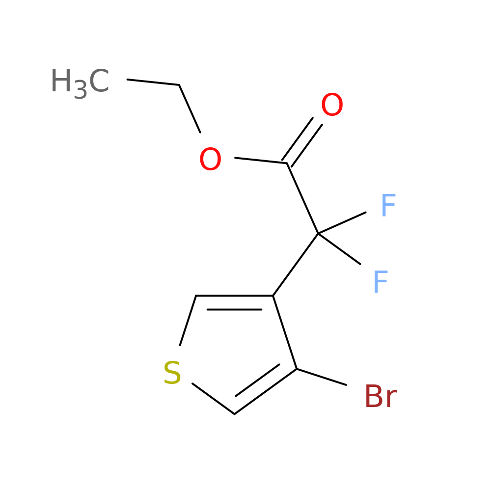 ethyl 2-(4-bromothiophen-3-yl)-2,2-difluoroacetate