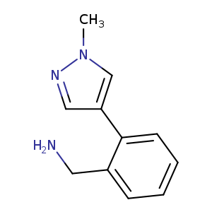 [2-(1-methyl-1H-pyrazol-4-yl)phenyl]methanamine
