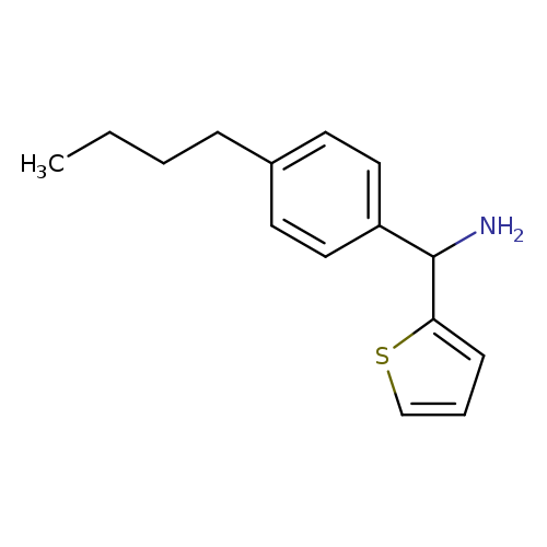 (4-butylphenyl)(thiophen-2-yl)methanamine
