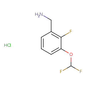 1-[3-(difluoromethoxy)-2-fluorophenyl]methanamine hydrochloride