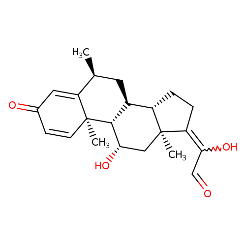 (E/Z)-11ß,20-Dihydroxy-6a-methylpregna-1,4,17(20)-trien-3,21-dione