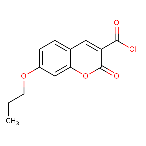 2-Oxo-7-propoxy-2h-chromene-3-carboxylic acid