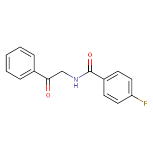 Benzamide, 4-fluoro-N-(2-oxo-2-phenylethyl)-