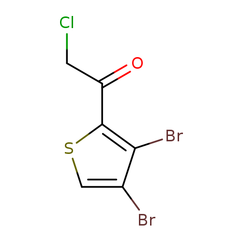 2-chloro-1-(3,4-dibromo-2-thienyl)-1-ethanone