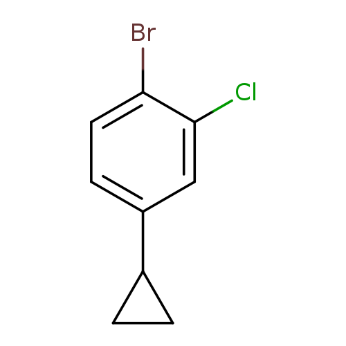 1-bromo-2-chloro-4-cyclopropylbenzene