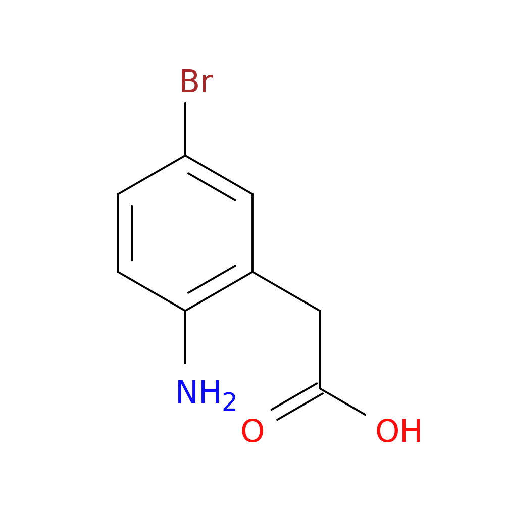 2-(2-Amino-5-bromophenyl)acetic acid