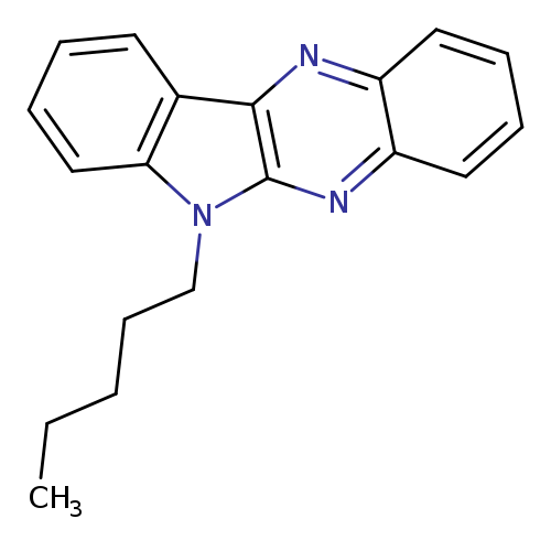 6-pentyl-6H-indolo[2,3-b]quinoxaline