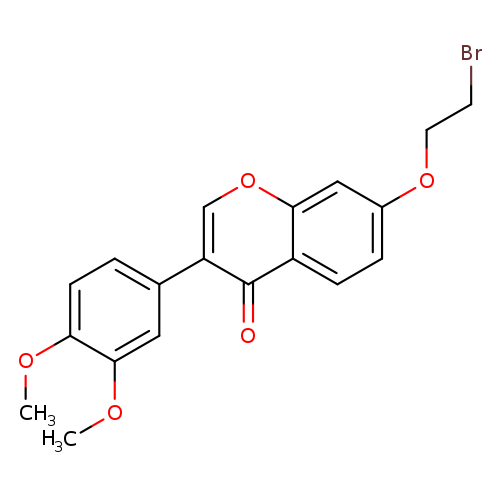 7-(2-bromoethoxy)-3-(3,4-dimethoxyphenyl)-4H-chromen-4-one