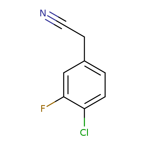 Benzeneacetonitrile, 4-chloro-3-fluoro-