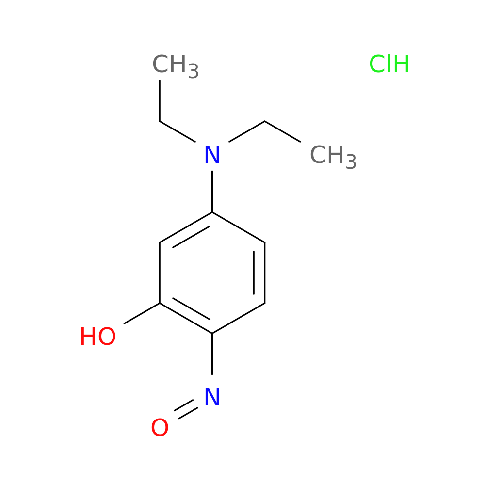 5-(Diethylamino)-2-nitrosophenol hydrochloride