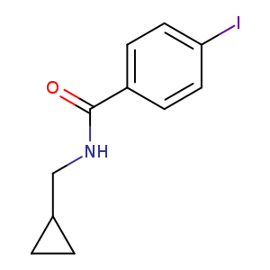 N-(Cyclopropylmethyl)-4-iodobenzamide