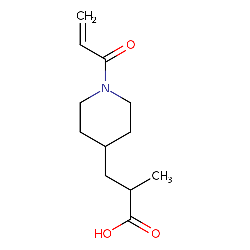 2-methyl-3-[1-(prop-2-enoyl)piperidin-4-yl]propanoicacid