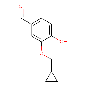 3-(Cyclopropylmethoxy)-4-hydroxybenzaldehyde