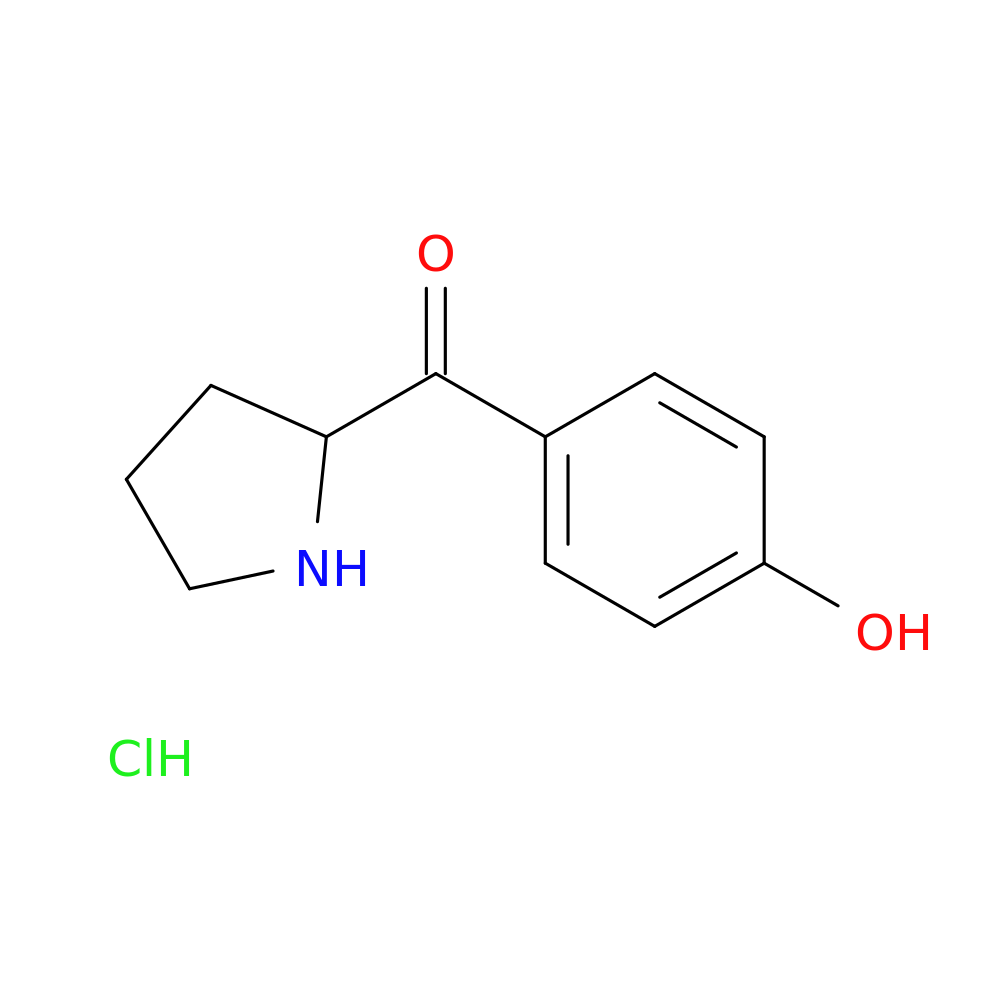 4-(pyrrolidine-2-carbonyl)phenol hydrochloride
