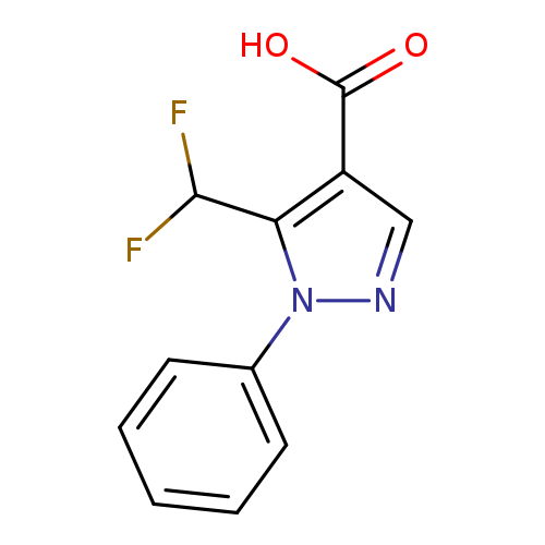 5-(difluoromethyl)-1-phenyl-1H-pyrazole-4-carboxylic acid