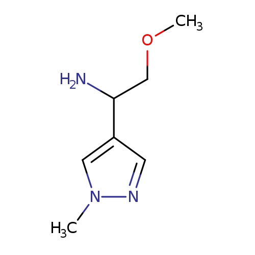 2-Methoxy-1-(1-methyl-1h-pyrazol-4-yl)ethan-1-amine