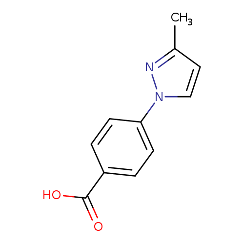 Benzoic acid, 4-(3-methyl-1H-pyrazol-1-yl)-