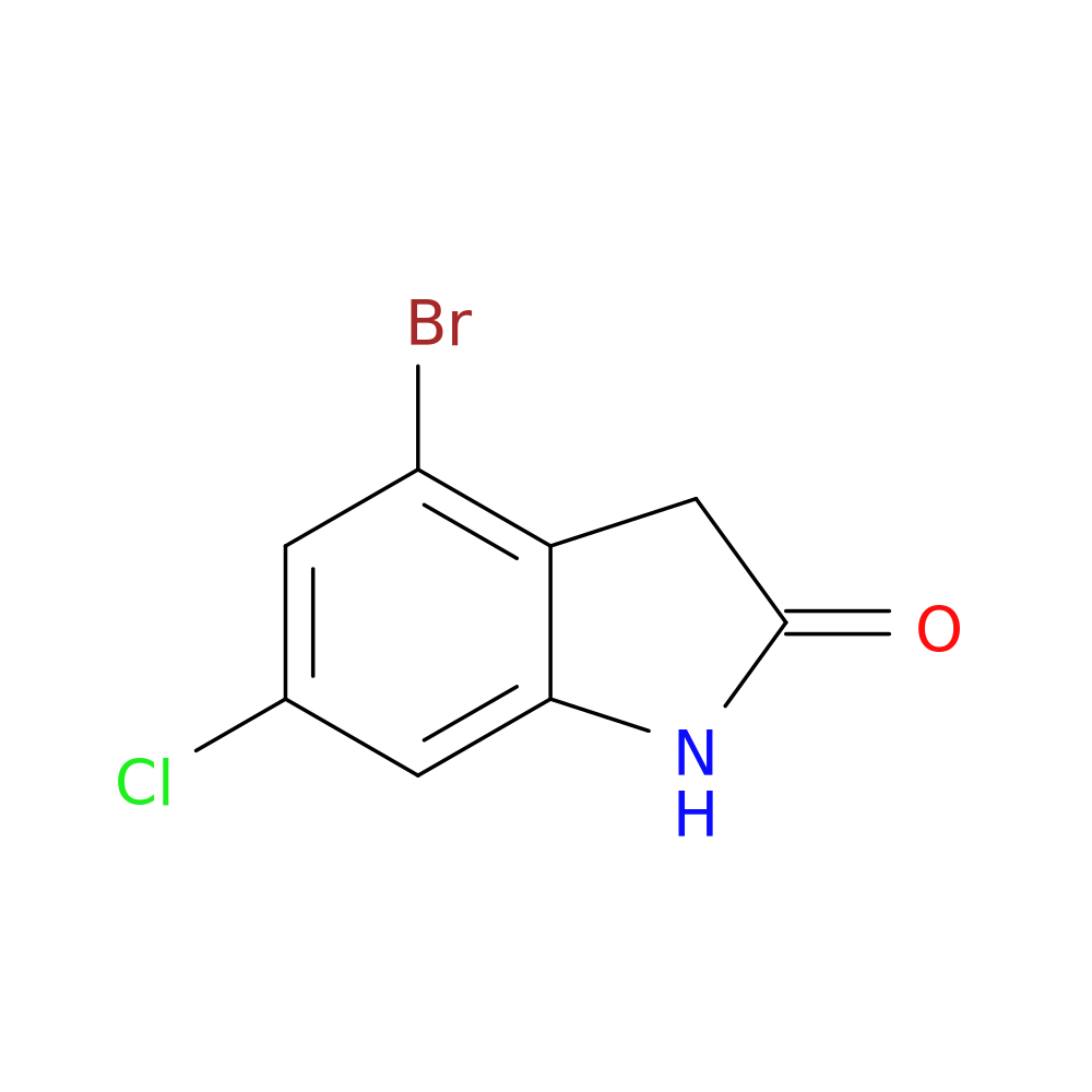 4-BROMO-6-CHLORO-1,3-DIHYDROINDOL-2-ONE