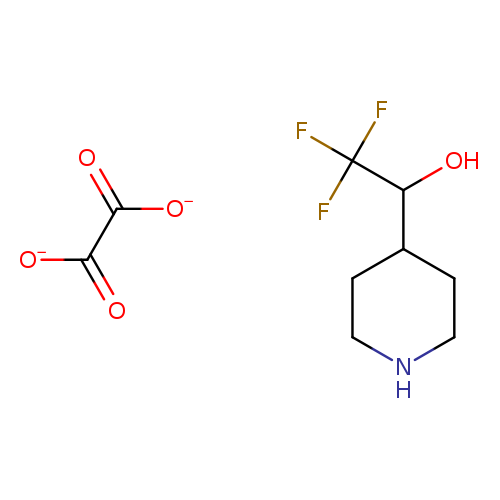 4-(1-Hydroxy-2,2,2-trifluoroethyl)piperidine oxalate