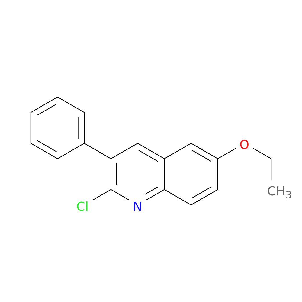 2-Chloro-6-ethoxy-3-phenylquinoline