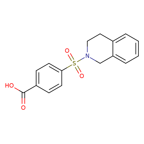 4-((3,4-Dihydroisoquinolin-2(1H)-yl)sulfonyl)benzoic acid