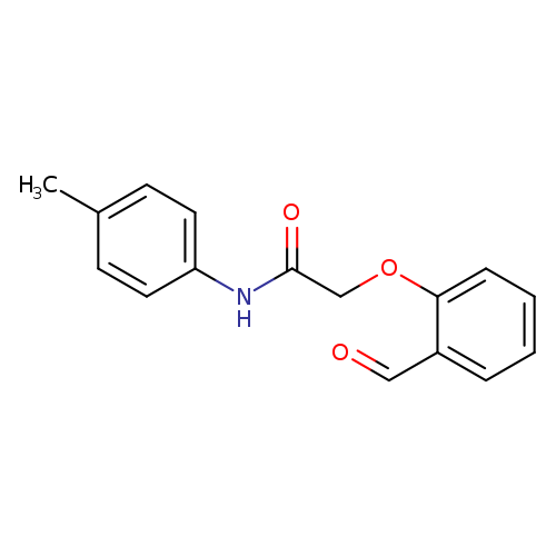 2-(2-formylphenoxy)-N-(4-methylphenyl)acetamide